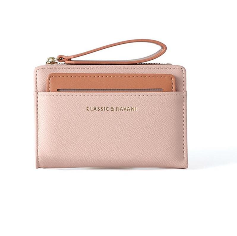 2026 Trendy Ins-Inspired Women's Slim Wallet - RFID Blocking Multi-Slot | Compact Coin/Card Pouch | Everyday Essential