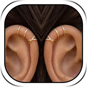 Ear Cuffs Non Piercing Ear Cuff Earrings for Women Gifts Trendy Stuff Clip on Cartilage Earrings Stacks Fake Earrings Jewelry Gifts