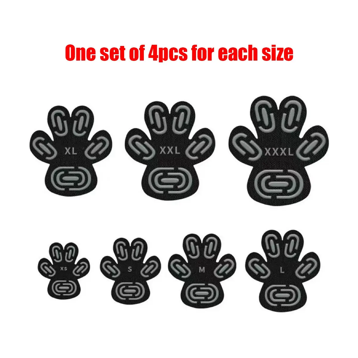 Dog Paw Protectors, Non-Slip Self-Adhesive Dog Foot Pads, Pet Slip-Resistant Nail Guards, Scratch-Proof Dog Accessories