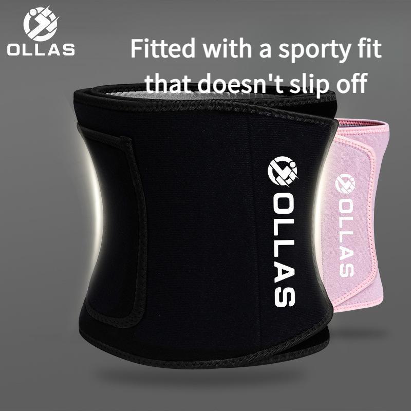 Waist Training Belt Lightweight Waist Support, Pink Women's Sports Belt - Abdominal Waist Trainer for increased core stability Compression Clothes