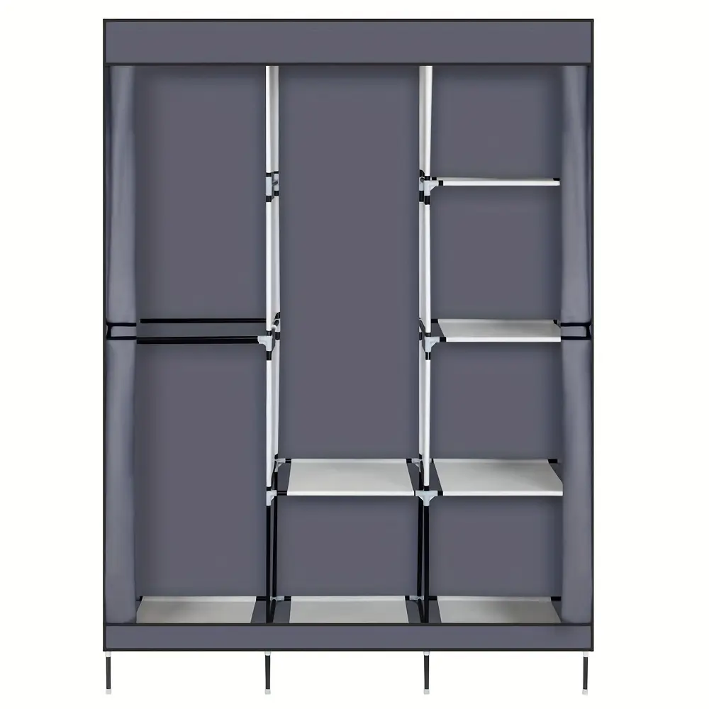 71" Portable Closet Wardrobe Clothes Rack Storage Organizer, Portable Closets
