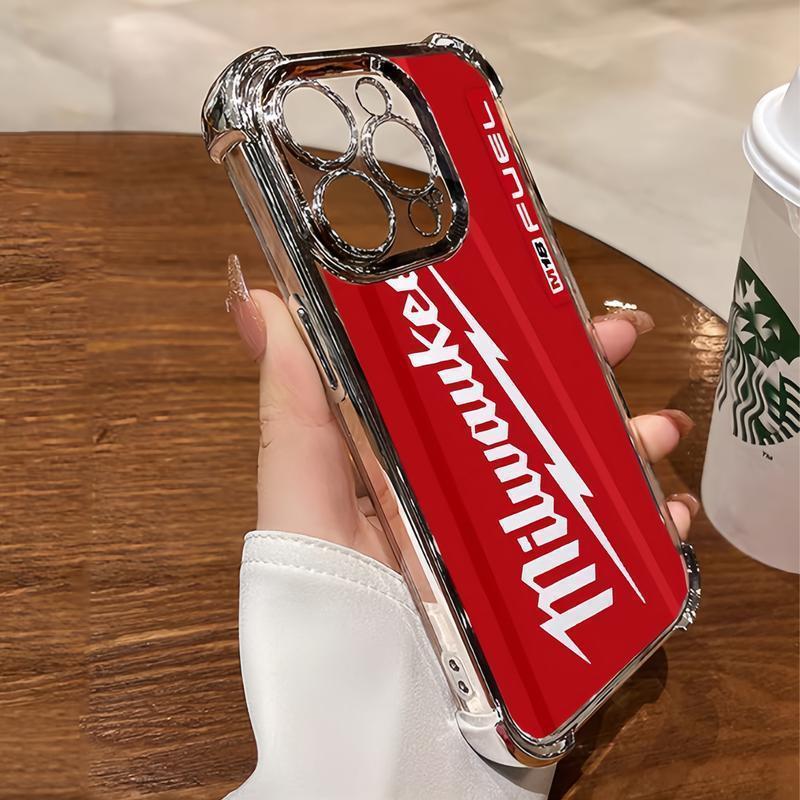 Milwaukee Phone Case C010 for iPhone 17/16/15/14/13/12/11 Xs Pro Max Plus - Anti-Drop, Shockproof, Transparent, Protective Screen Protector Protection Cover tough phone case accessory protection Casing Cellphone Smartphone
