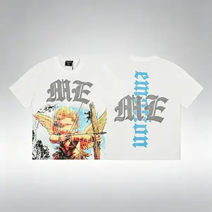 Unisex MIXED EMOTION Rhinestone Graphic Tee, Oversized Y2K Vintage Washed T-Shirt, McBling Hip Hop Short Sleeve, Summer Streetwear Top, Moisture-Wicking Athletic Casual, Festival Outfit & Everyday Style