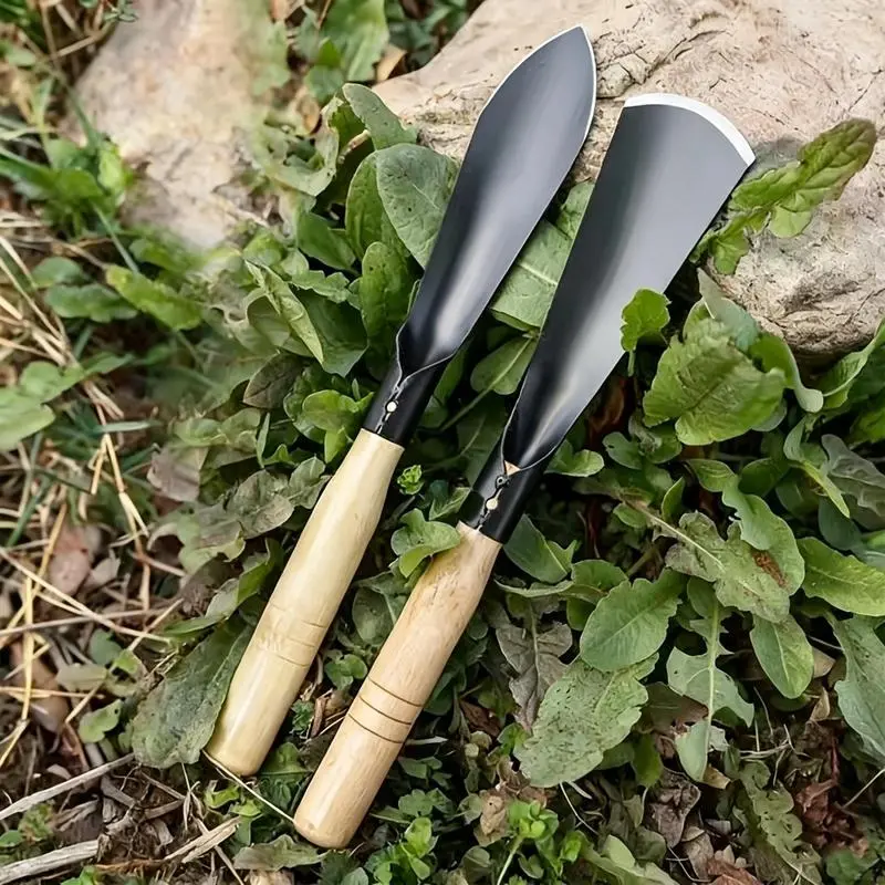 Garden Weeding Shovel Tool Set (2-Piece) - Multi-Purpose for Gardening, Weeding, Digging