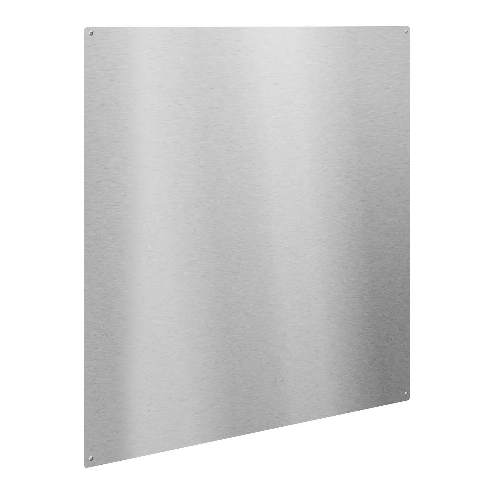 30" x 30" Stainless Steel Backsplash for Stove, Ultra Flat Splatter Guard, Wall Shield Range Hood Backsplash, Easy Clean Kitchen Wall Metal Panel, Pre-Drilled Holes for Easy Installation, Silver