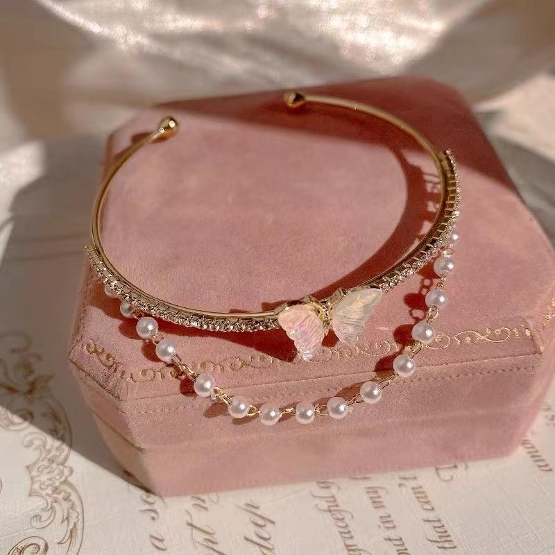 Exquisite Opal Tulip Zircon Bracelet for Women Fashionable Personalized Daily Accessory Party Jewelry Birthday Anniversary Gifts