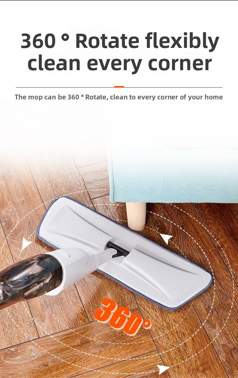 Microfiber Spray Mop for Floor Cleaning Dry Wet Dust Mop for Kitchen Wood Floor,Hardwood,Laminate Ceramic Tile, Lightweight Floor Mop with Spray Function Bathroom Marble Wooden