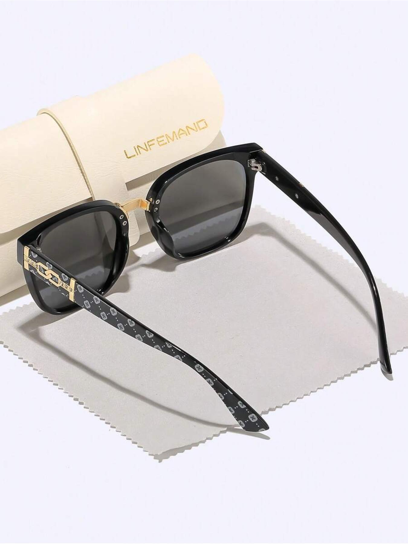 Unisex Vintage Cat Eye Frame Fashionable Eyeglasses, Classic Beach Eyewear, Trendy Casual Tinted Lenses Glasses for Everyday Use, Fashion Accessories for Outdoor Activities