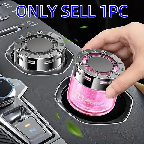 Long-Lasting Car Air Freshener, Car Scents, Solid Fragrance Wax and Scented Tablets, Car Interior Diffuser Accessory that Effectively Eliminates Odors