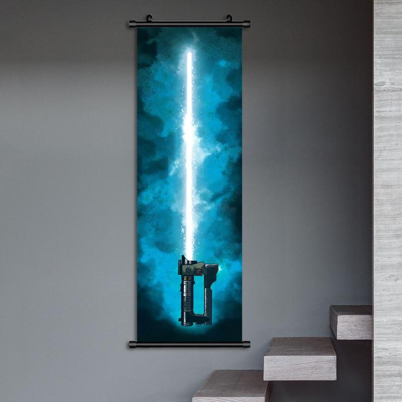 Sword Pattern Hanging Picture for Room Decor, Modern Home Decoration, Modern Wall Art Mural, Wall Decor for Home Living Room Bedroom, Dorm Essentials, Room Decor, Fall Decor, Boyfriend Gifts