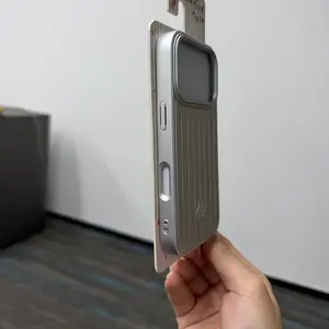 Trendy  Minimalist Low-Key Applicable Aesthetic iPhone 17 Pro Max Apple 17 Pro Suitcase 16 Pro Max Luxury 15 High-End 14 Solid Color 13 Phone Case Cover
