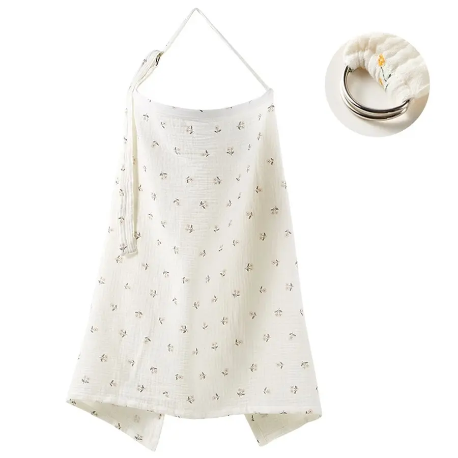 Soft Portable Outdoor Nursing Cover, Anti-Exposure Breastfeeding Shawl, Multi-Use Stroller Blanket, Comfortable and Versatile Baby Gear