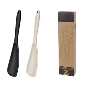 Two-Piece Cooking Spoons for Non-Stick Pots, Multi-Functional Scoop Spoon, BPA-Free One-Piece Design, Ideal for Serving and Stirring