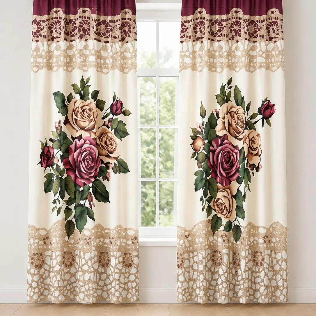 2pcs Modern Abstract Wavy Line Curtains, Window Curtains, Grey Geometric Print Light Filtering Privacy Drapes For Living Room Bedroom, Fade Resistant Polyester，41"W*91"L, Curtain Panels