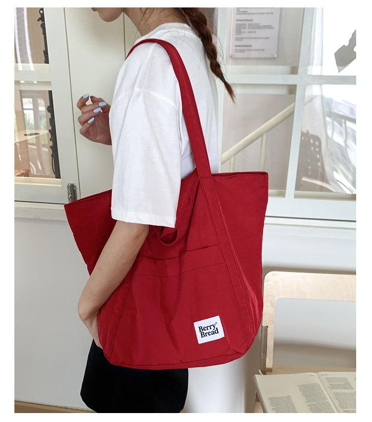 Textured Fashionable Tote Bag Casual and Lightweight Handle Bag Perfect for Shopping and Versatile Across The Shoulder Bag