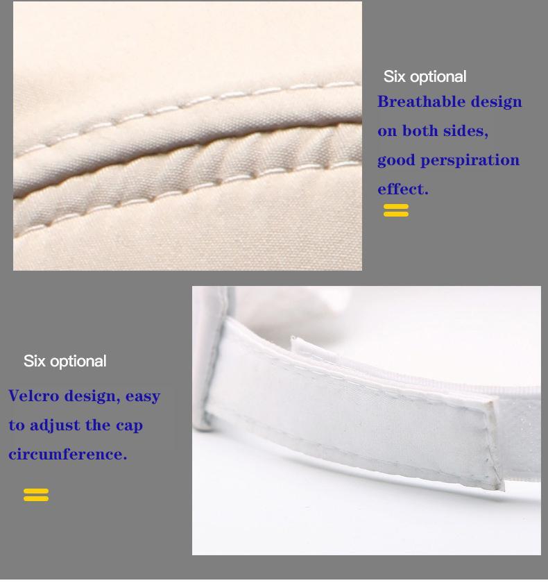 Spring and Summer Outdoor Work Mountaineering Fishing 14cm Long Brim Quick Drying Breathable Baseball Cap Visors