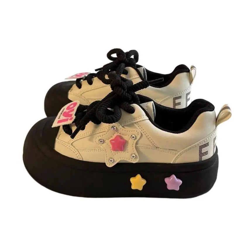 Classic Canvas Sneakers for Girls in Spring/Fall 2026 |     Comfortable White School Shoes for Ages 6-12 |     Breathable And Slip-Resistant |     Stylish Korean-Inspired Everyday Footwear for Tweens