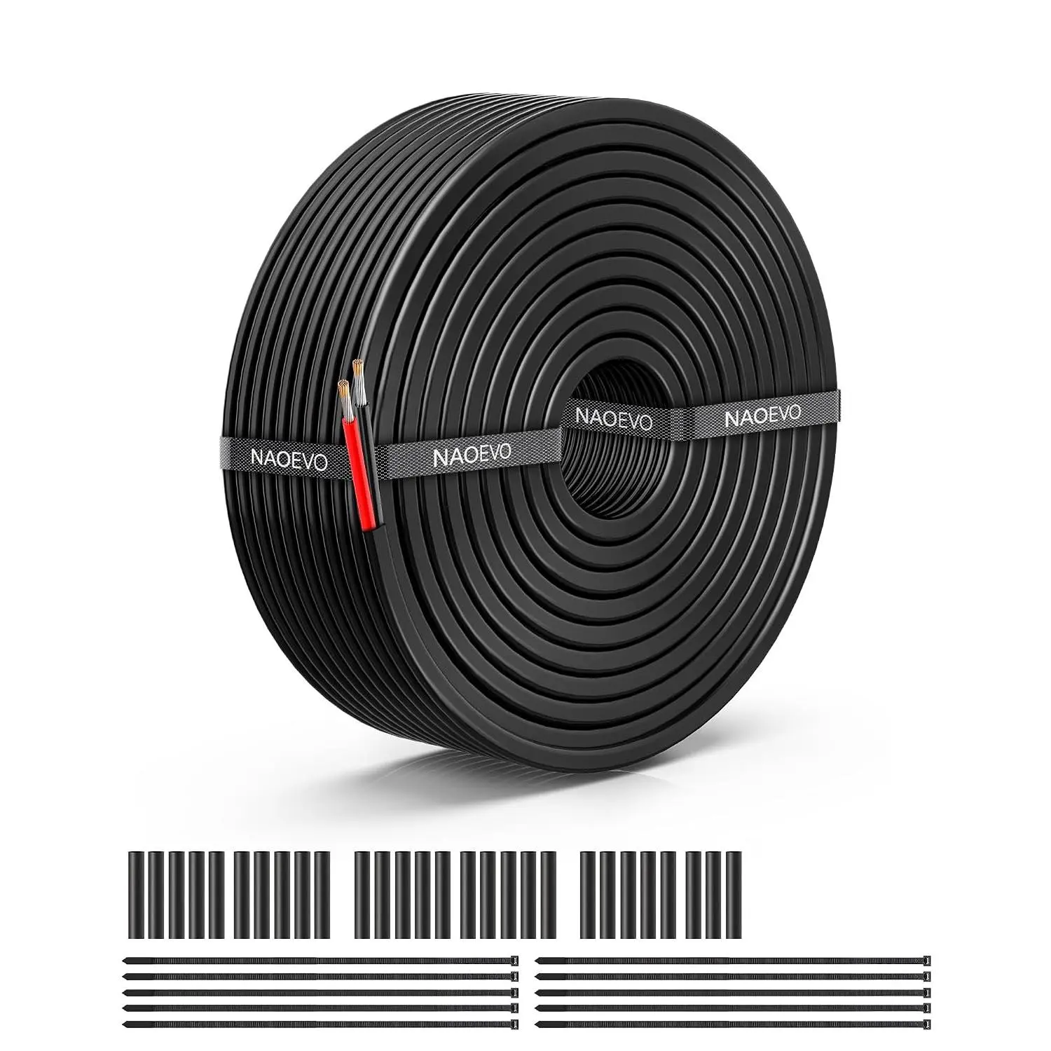 18 Gauge Wire 2 Conductor, 18 Gauge Automotive Wire 12V Cable, 30FT