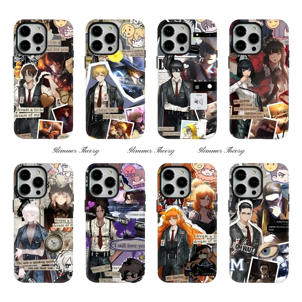 Hot Game Limbus Company MagSafe Phone Cases For iPhone 17 Promax Pro Air 16 Plus 15 14 13 12 11 Double Shells Shockproof Protective Cover Casing Birthday Holiday Gift