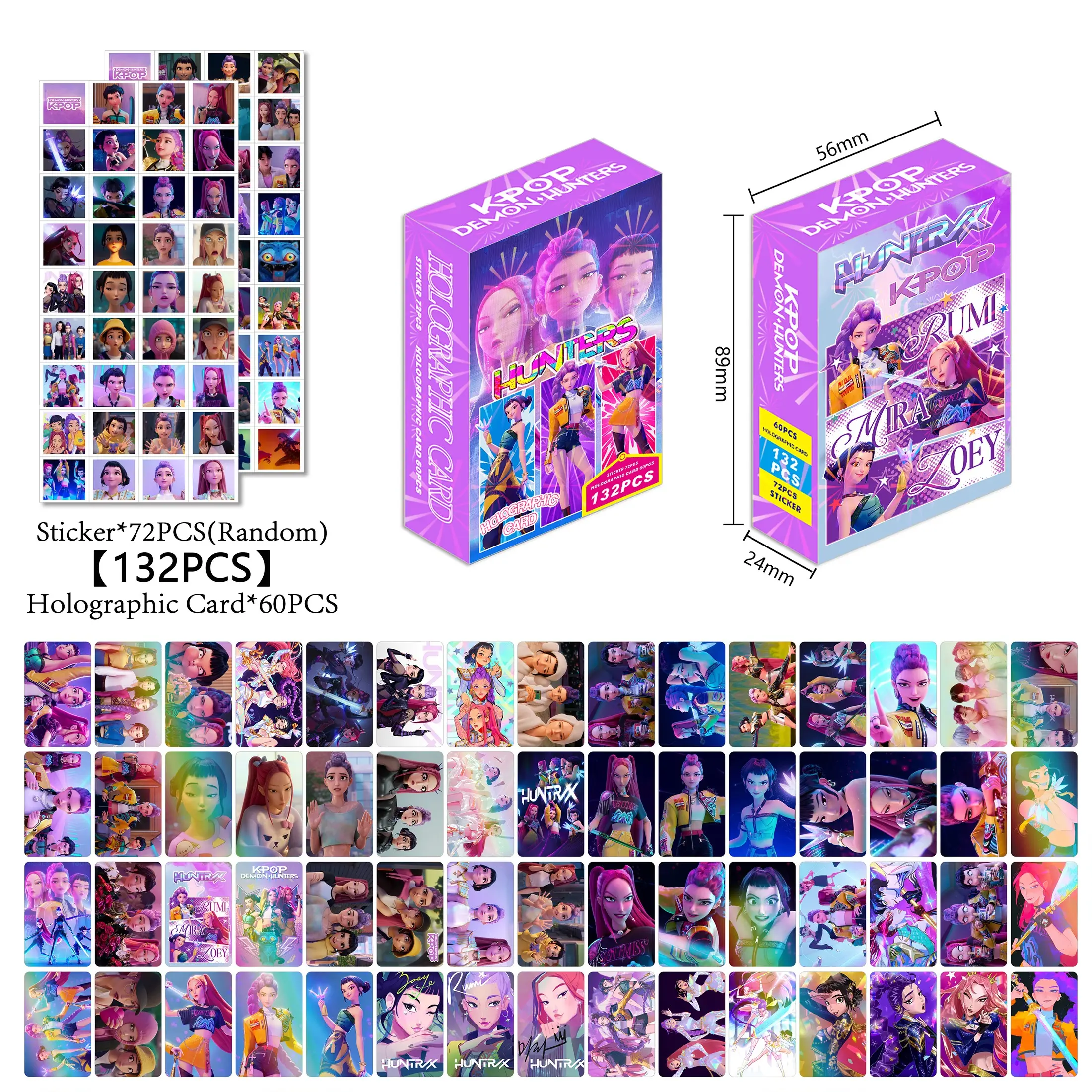 132 Korean Girl Group Theme Party Game Cards, Perfect for Birthday Parties, Ideal for Party Gatherings, Fun and Engaging Party Favors