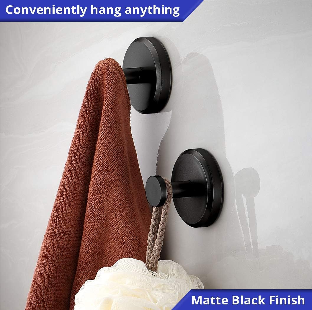 2 PCS Suction Cup Hooks christmas gift Gadgets Kitchen home essentials  suction Hooks bathroom accessories Waterproof Reuseable for Shower Bathroom Towel Hooks Shower Hooks Holders Shower Hooks Hanging Towels Loofah Robe