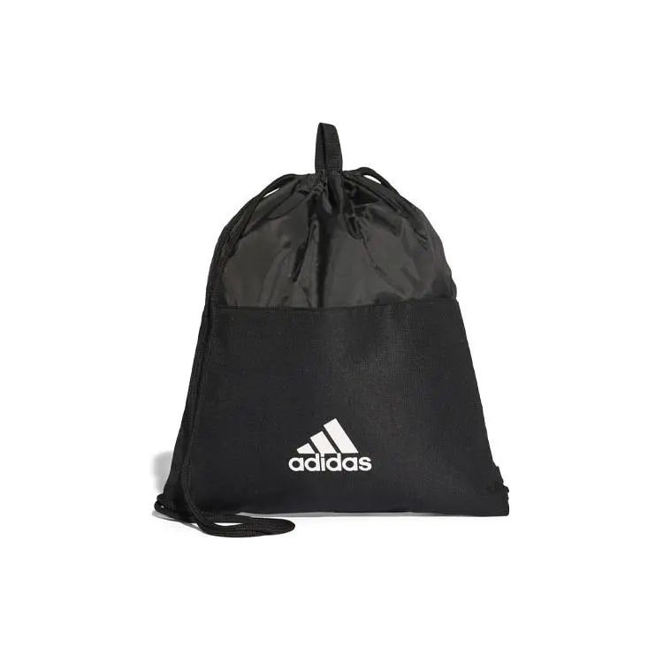 Adidas Training Drawstring Backpack for Men and Women – Polyester, Unisex Style in Black