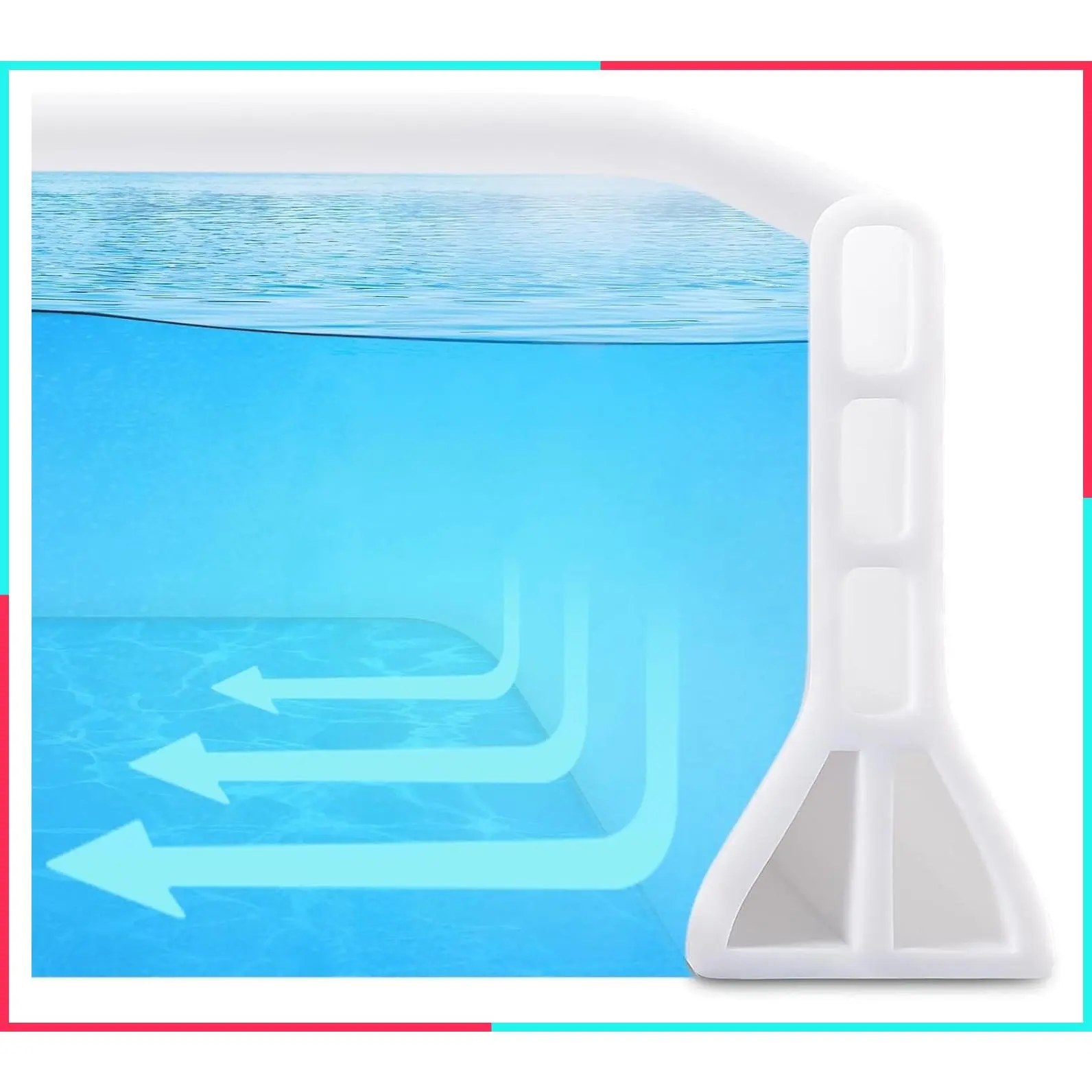 3" High Shower Threshold Water Dam 67" Long Collapsible Shower Water Splash Guard Self-Adhesive Shower Barrier Bath Water Stopper for Dry and Wet Separation in Bathroom Kitchen (5.6Ft)
