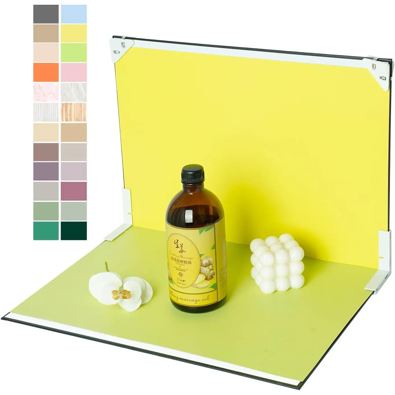 Photo Backdrop for Product Photography, 16.5×11.7in Compact Kit