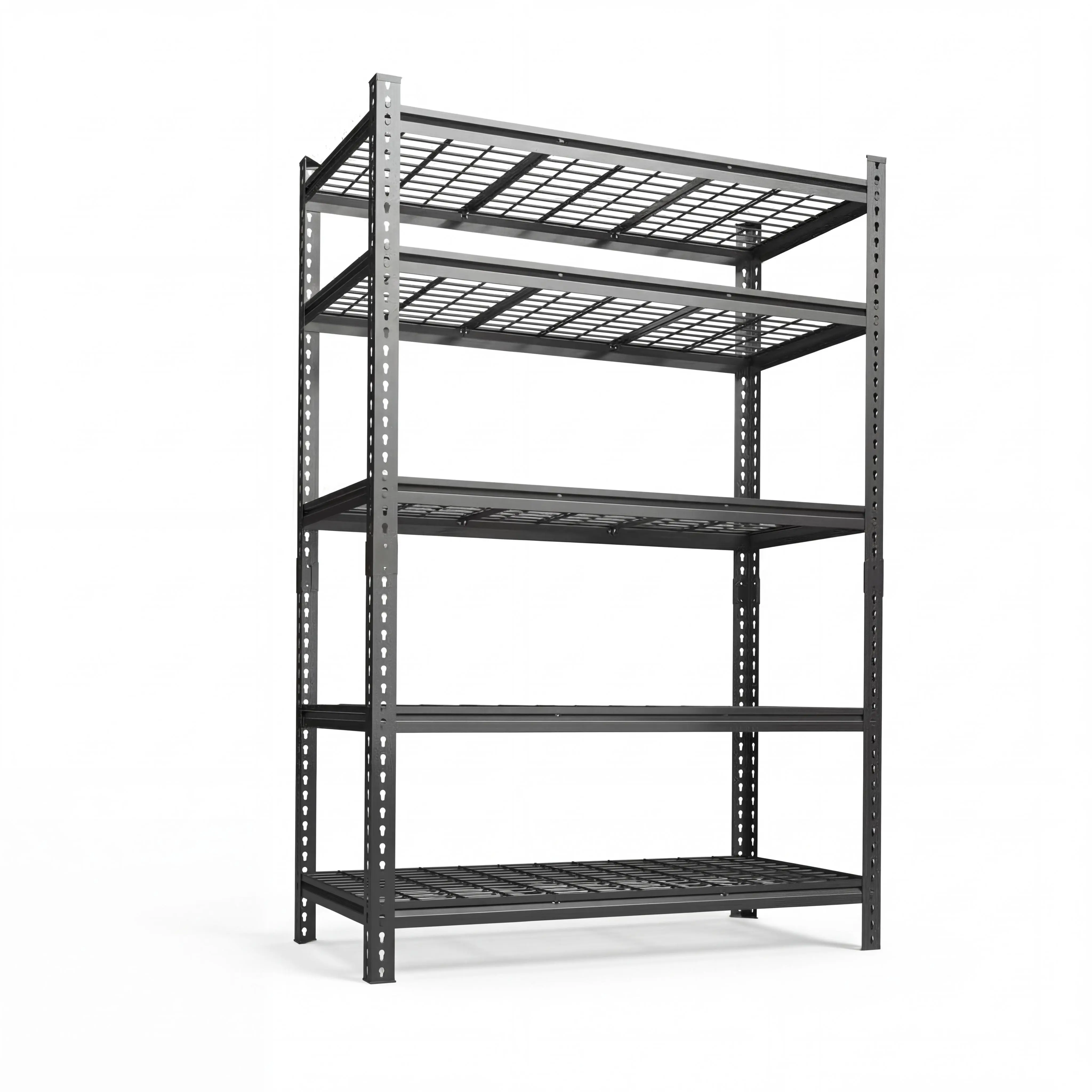 Shelving 2200 LBS Storage Shelves Adjustable Metal Shelving Unit Heavy Duty 5 Tier Metal Shelves for Garage Kitchen Pantry Warehouse Basement