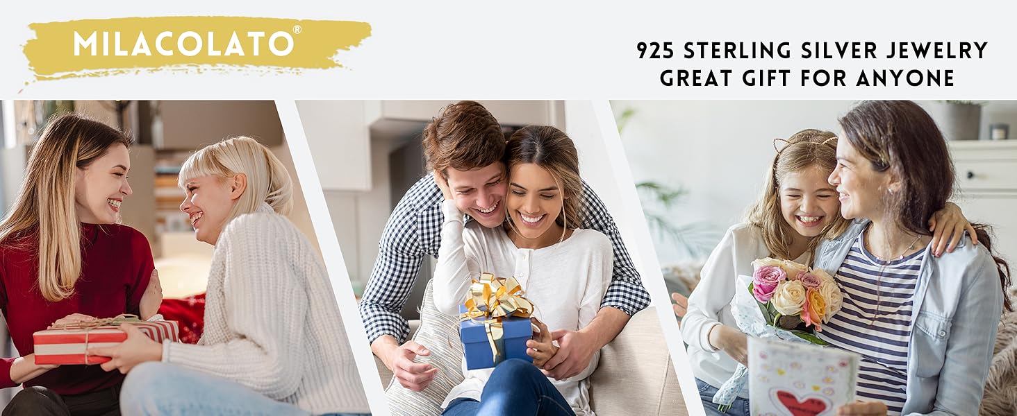 MILACOLATO 925 Sterling Silver Nose Studs, 18G 20G L Shaped Nose Rings,  CZ Hypoallergenic Nose Piercings for Women Men 1.5 2 3MM