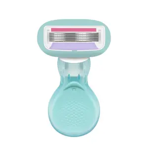 Portable Hair Removal Razor for Travel, Compact and Easy to Use Design, Perfect for On-The-Go Grooming Needs