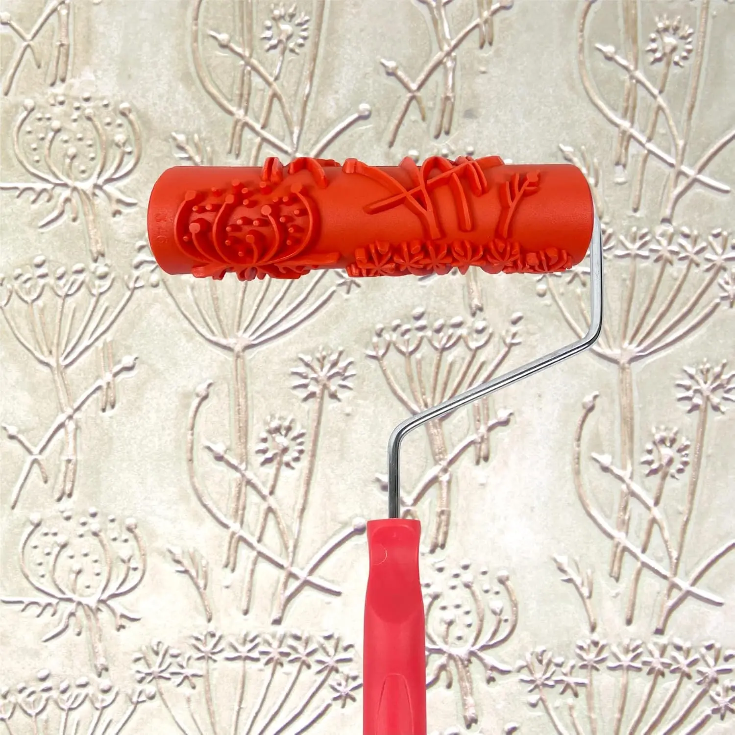 7" Brick Patterned Paint Roller for Wall Decor (EG346T)