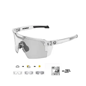Photochromic Z87+ Polarized Safety glasses,Sunglasses for Men & Women Oversized Vintage UV400 Y2K Aviator Eyewear Ideal for Fishing, Golf, Cycling, Driving, and Sports