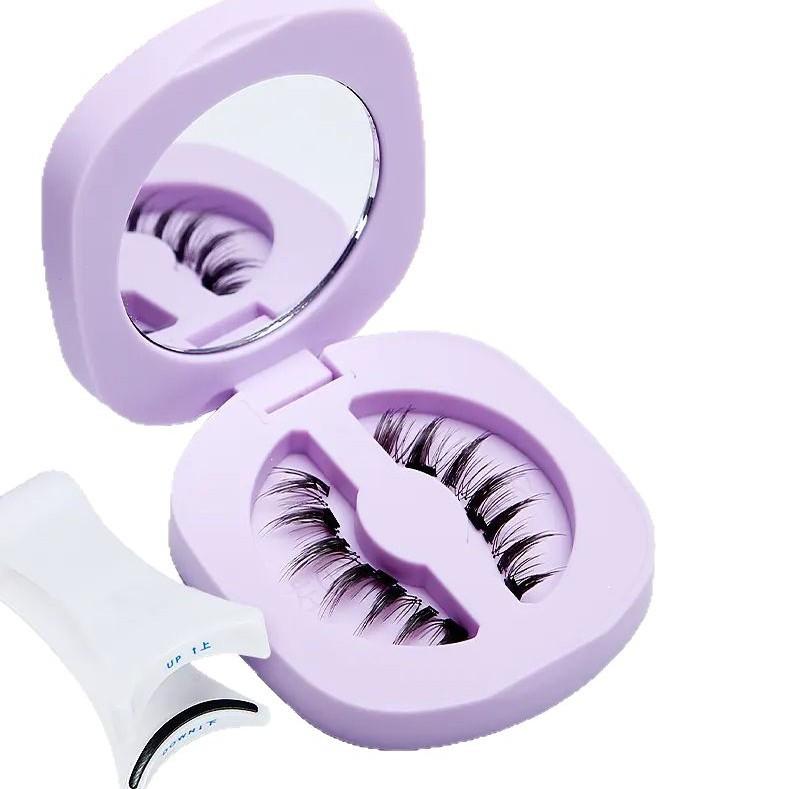 Soft Magnetic Eyelashes, Dual Magnetic False Eyelashes without Eyeliner, Extensions, Waterproof, Reusable, Glue-Free, Eyeliner-Free Makeup Cosmetic,Natural Look