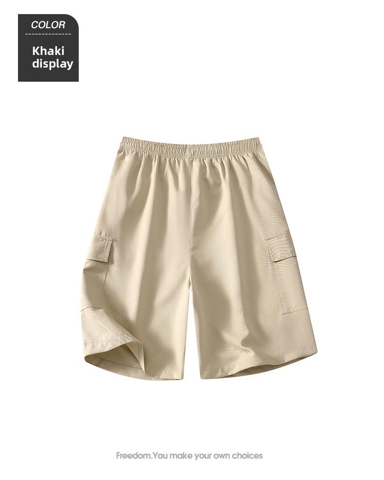 Men's Cargo Shorts 5" Inseam |     Quick Dry Casual Summer Shorts with Pockets |     Streetwear Athletic Workout Shorts for Men