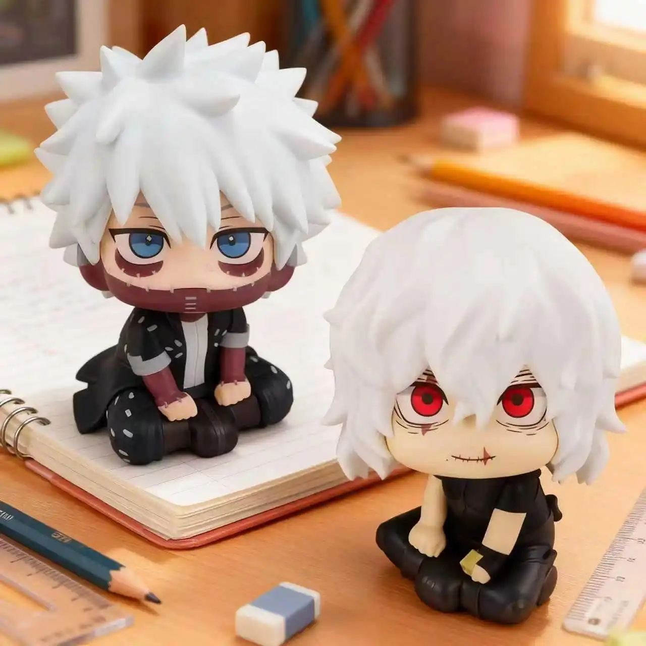 My Hero Academia Dabi & Shigaraki Tomura Action & Toy Figures, 12+ Years Video Games & Science Themed Collectibles, House Decoration Pieces, Christmas Gifts, 12 Years Above