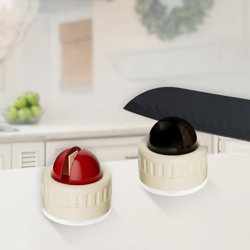 Knife Sharpener Portable Rapid Knife Sharpener & Kitchen Knife Sharpener (with Suction Base) | for Knives, Scissors, Cleavers & Outdoor Tools | Sharpener (Non-Slip), Black, red Knife Sharpener Portable Rapid Knife Sharpener & Kitchen Knife Sharpener (with Suction Base) | for Knives, Scissors, Cleavers & Outdoor Tools | Sharpener (Non-Slip), Black, red