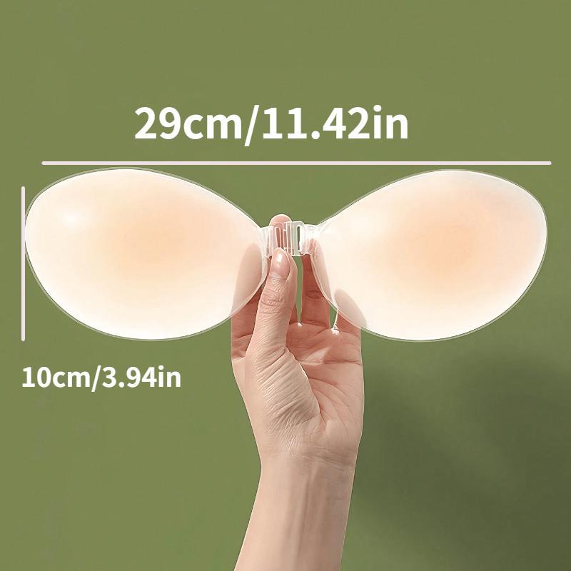 Silicone Invisible Strapless Bra, Self-adhesive Strapless Pusher Nipple Cover, Lingerie and Lingerie Accessories, Womenswear