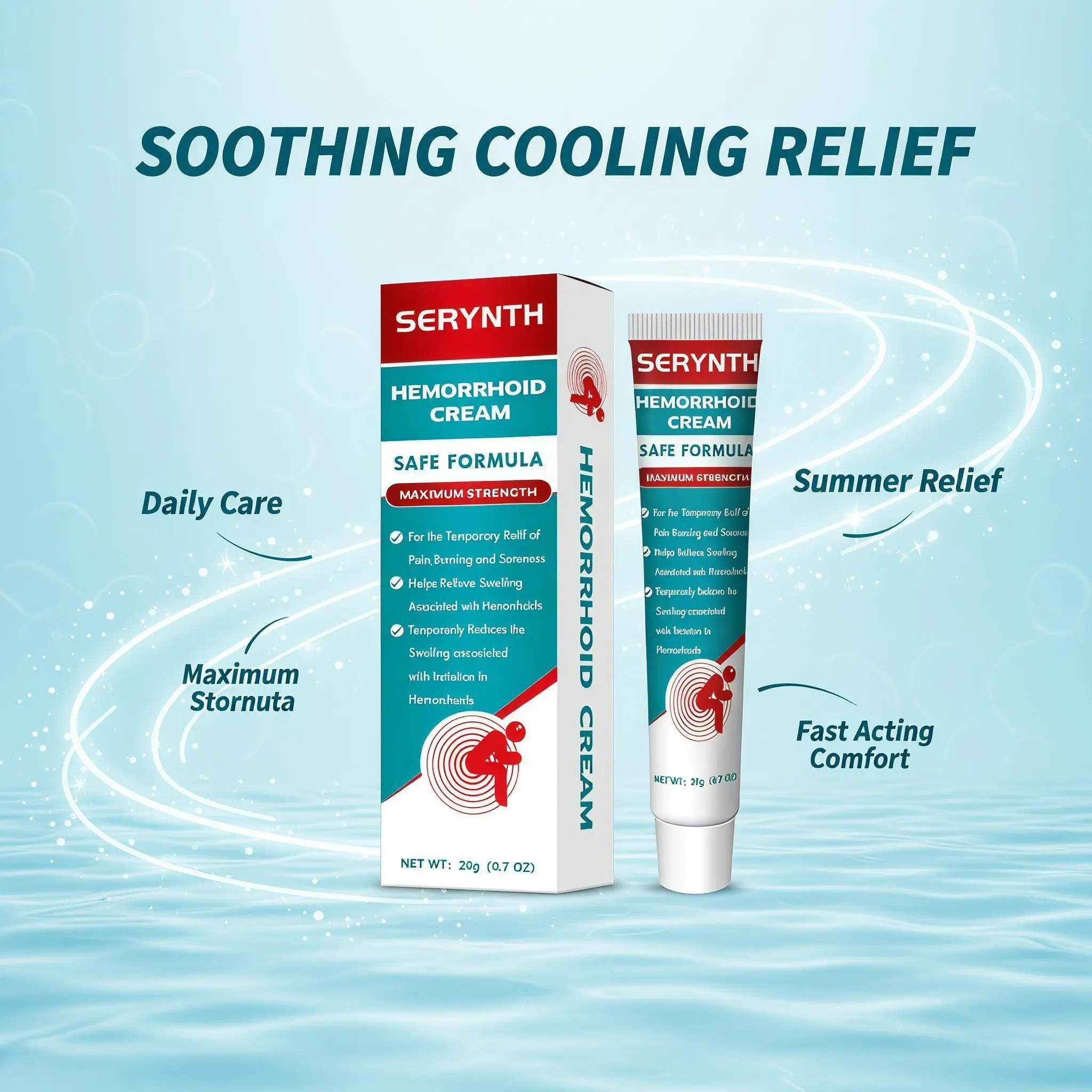 Hemorrhoid Cooling Gel | Hemorrhoids Cream | Hemorrhoid Gel，External hemorrhoid treatment delivers fast hemorrhoid pain relief, as well as itching and burning relief