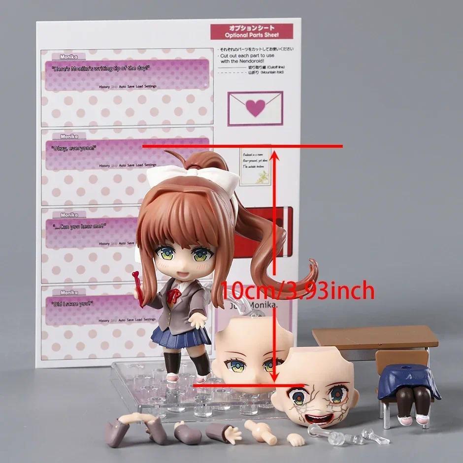 Doki Doki Literature Club! Yuri 2283 Collectile Model Anime Figure Action Kawaii Doll Toy Brithday Gift
