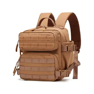 9L Tactical Backpack, Multi-Functional 3p Mini Fitness Fashion Sports Bag, Shoulder Bag for Hiking and Trekking, Oxford Material