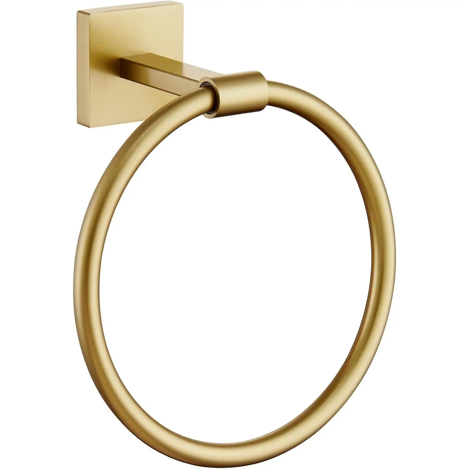 Towel Holder Wall Mounted Gold Bathroom Hardware Bath Towel Rings Hand Towels Hanger Rack Stainless Steel, B3010BG