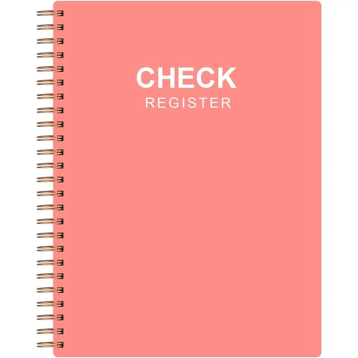 Check Register – A5 Check Book Register Books with Check & Transaction Registers, Checking Account Register Book for Personal and Business, Rose Check Register Notebook, 5.8"x8.25" Check Registers