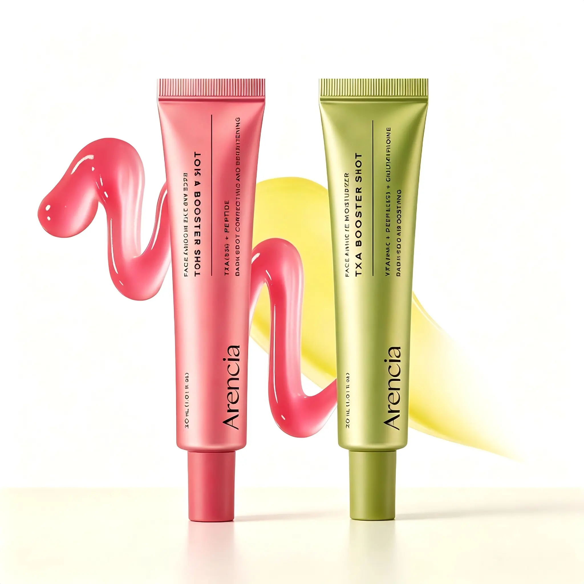 Arencia Vitamin C and Retinal Booster Shot Duo - for Dark-spot and Tightening Fine Lines, Pore, Wrinkles - Gift Set