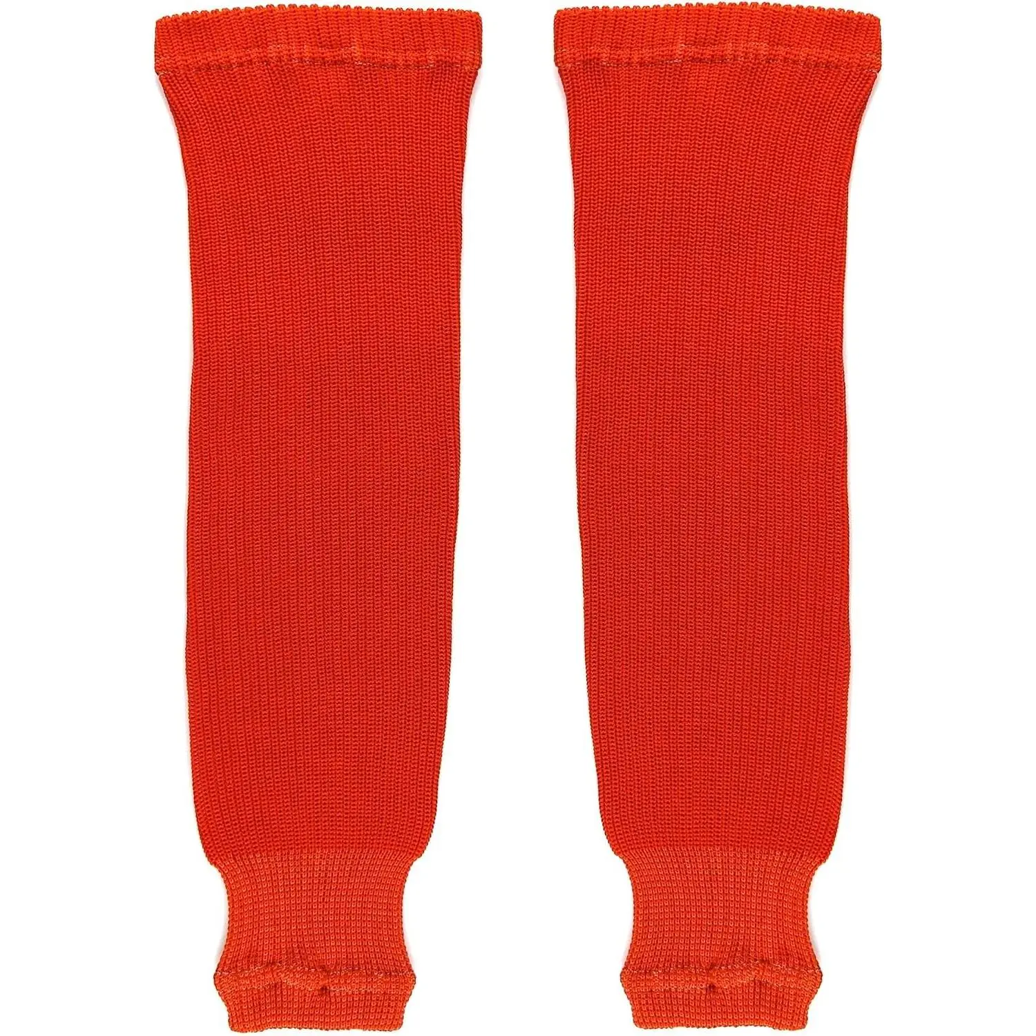 Pro Weight Solid Color Knit Hockey Socks - Youth and Adult Sizes, Thick and Durable