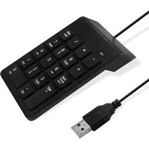 Numeric Keypad for Laptop, 10 Key USB Keypad, Portable Ultra Slim Mini Numpad External Numbers Keyboard Pad for Laptop PC  Desktop Surface Pro Notebook