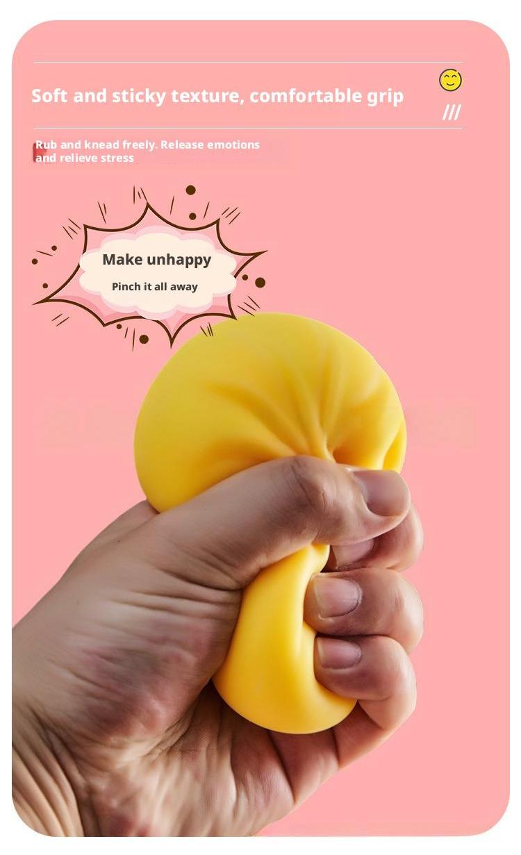 4-Pack, 2-Pack, Galaxy Dumpling Toy Squishy - Mystery Bun Fidget Toy, Soft TPR Material, 3.35" x 2.17", Stress Relief, Random Style per Pack Sleep Aid and Stress Relief super rare glitter