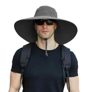 Wide Brim Bucket Sun Hat for Men & Women – UV Protection Summer Fishing Hat, Lightweight Breathable Outdoor Sun Cap, Foldable Durable Sun Shield Hat for Hiking, Beach, Travel, Camping & Outdoor Sports