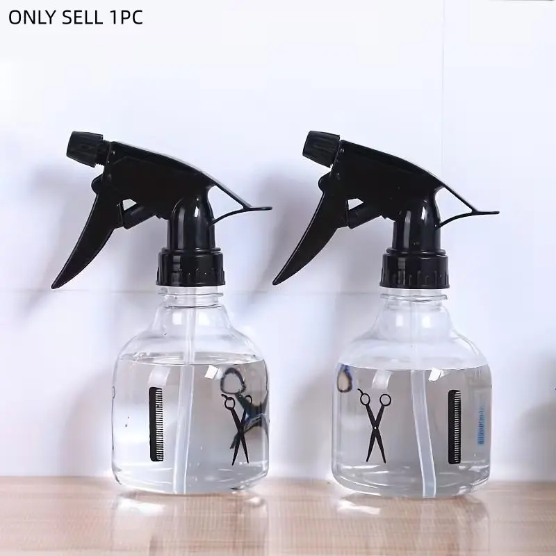 Clear Hairdressing Water Spray Bottle, 8.45oz Refillable Mist Sprayer, Scissors Design for Salon & Gardening, Reusable & Convenient, Refillable Spray Bottles