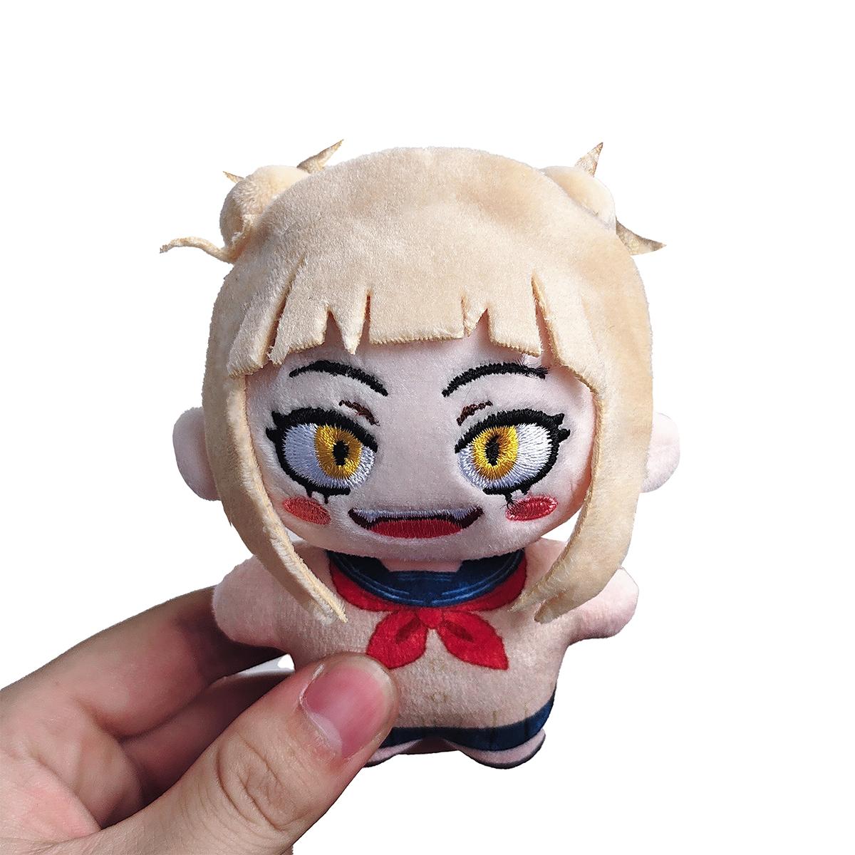 MHA Anime Toys Midoriya Izuku Bakugou Katsuki Plush Keychain Himiko Toga Figure Cosplay dolls Cartoon Himiko Toga Plushies Gift